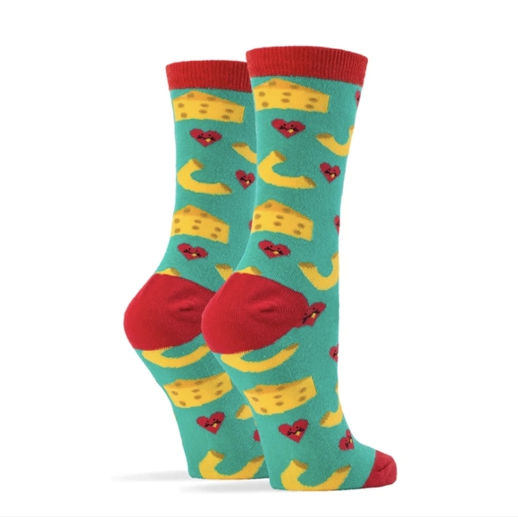 Oooh! Yeah! Socks! Mac & Cheese Lover Novelty Socks - Picture 2 of 4